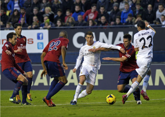 Real Madrid se deja dos puntos en Pamplona y vuelve a dar paso atrás