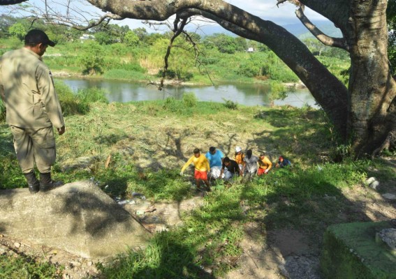 Encuentran el cadáver de un hombre en río Cangrejal de La Ceiba