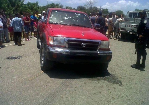 Un muerto y tres heridos deja tiroteo en carretera del norte de Honduras