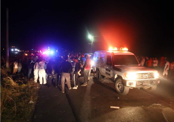 Mueren tres hombres al impactar sus motocicletas en el oriente de Honduras