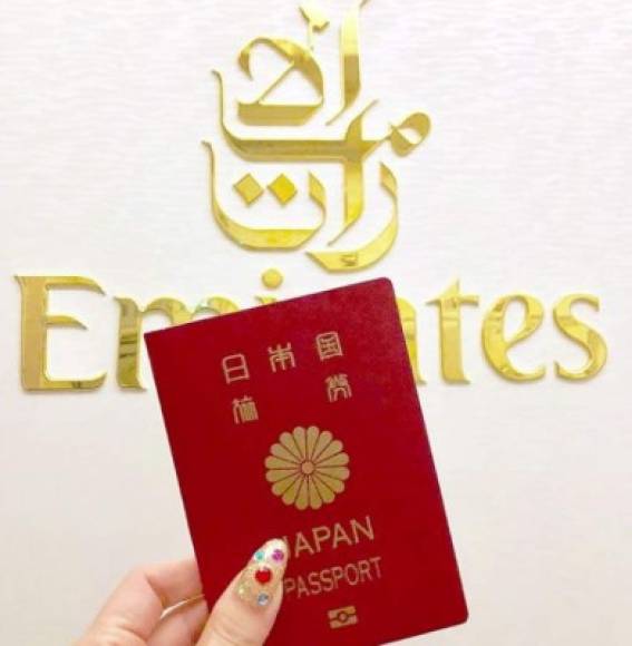 El diseño del pasaporte japonés es uno de los más innovadores del mundo. Foto Instagram Miho.