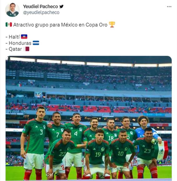 Yeudiel Pacheco, periodista de Fox Sports: “Atractivo grupo para México en Copa Oro”.