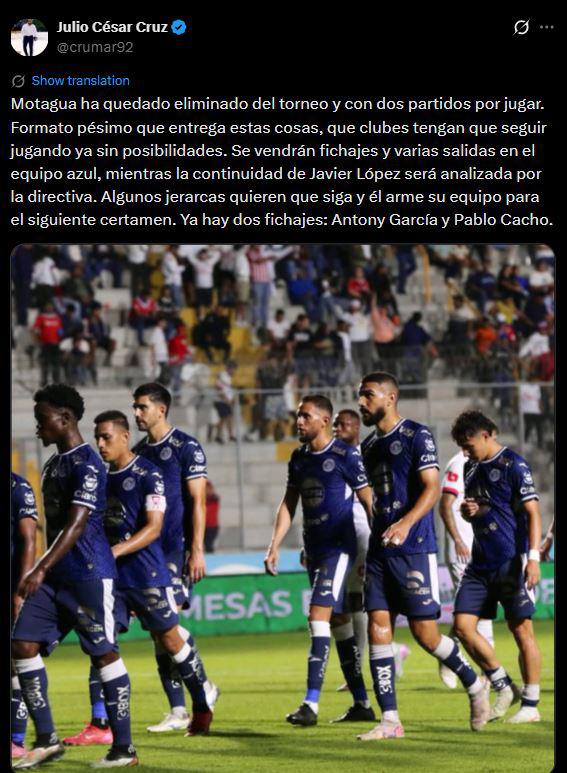No perdonan a Motagua y señalan a culpables tras eliminación ante Olimpia