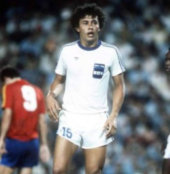Camisa mundialista de Honduras en España 1982.