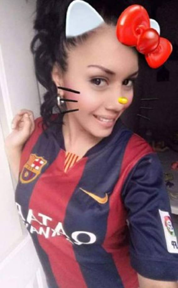 Patricia Madrid: La hermosa modelo es seguidora del Barcelona.