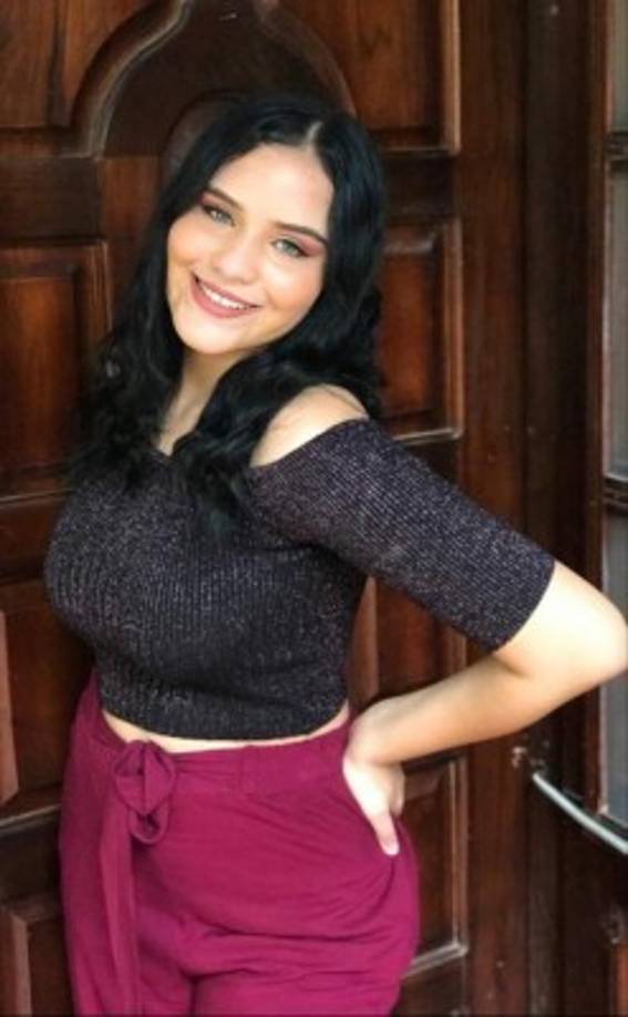 La hondureña representó al Instituto Tecnológico Sampedrano y deslumbró como palillona.