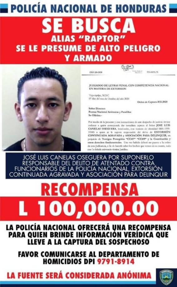 Miembros de la Policía se desplazaron hasta el lugar y al interceptar el vehículo, fueron recibidos con disparos por parte de los supuestos secuestradores, entre ellos, El Raptor.