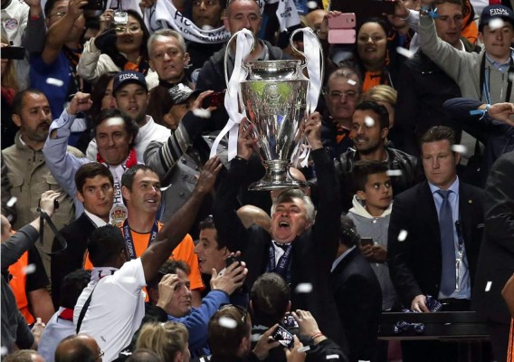 La Décima llegó 10 técnicos después con Ancelotti