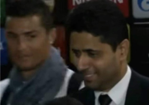 Video: El coqueteo de CR7 con el dueño del PSG