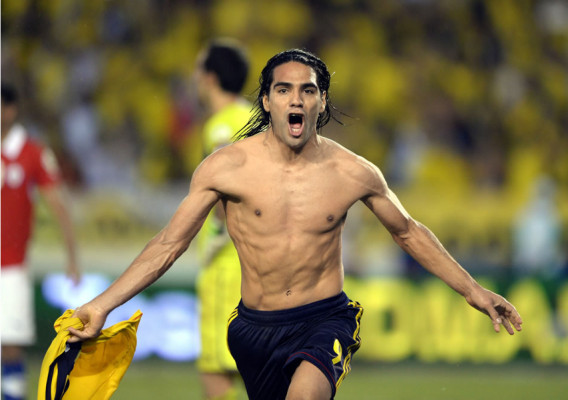 Falcao sella el boleto de Colombia a Brasil