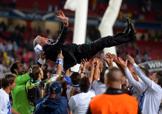 La Décima llegó 10 técnicos después con Ancelotti