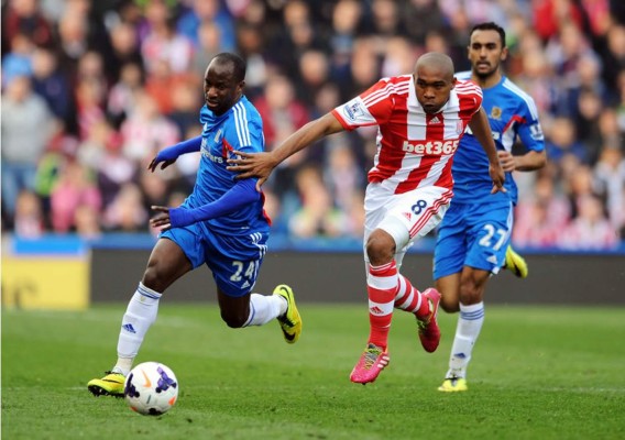 Wilson Palacios jugó ocho minutos en victoria del Stoke City