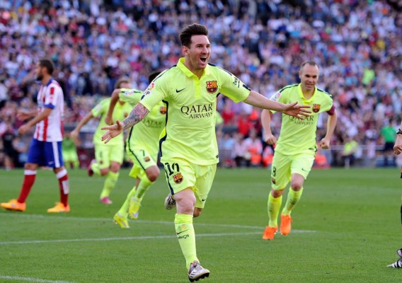 Messi corona campeón al Barça
