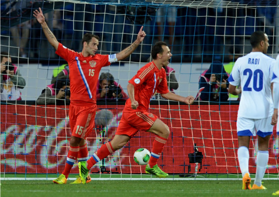 Rusia derrota a Israel y desplaza a Portugal de liderato de grupo