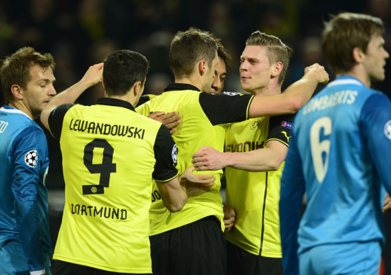 Borussia Dortmund pasa con derrota y se queda sin Lewandowski en cuartos