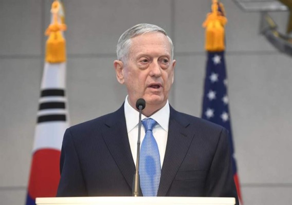 Mattis avisa a Corea del Norte de que EUA responderá a cualquier ataque
