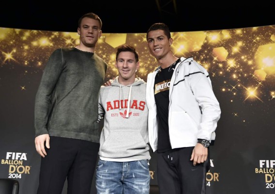 Cristiano: 'Me gustaría jugar con Messi y Neuer en el mismo equipo'