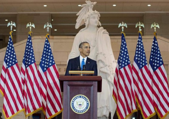 Obama condena discriminación en aniversario de abolición de esclavitud