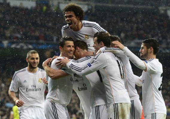 Real Madrid golea al Borussia Dortmund y pone un pie en semifinales