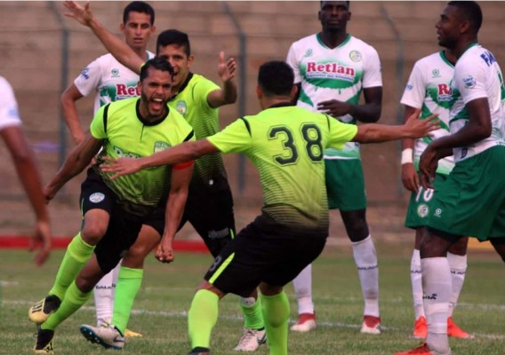 Real de Minas goleó, es de Primera División y descendió al Juticalpa FC