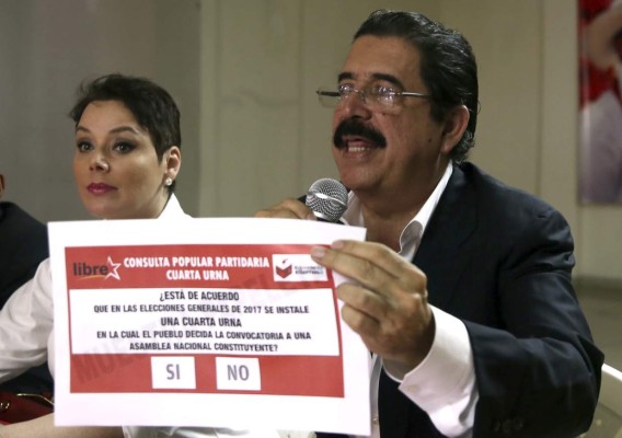 Con un plantón, Partido Libre lanzará hoy candidatura de Xiomara Castro
