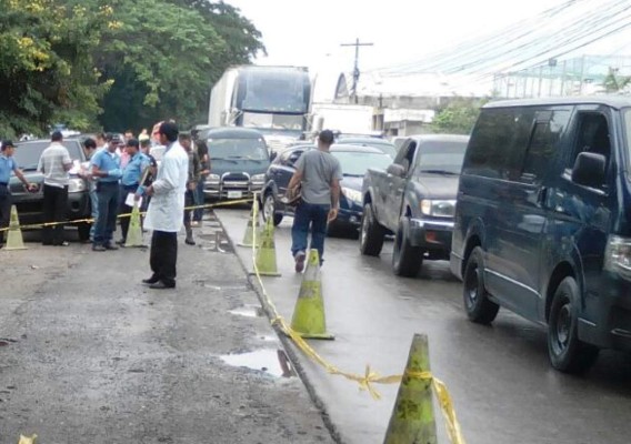 Hallan dos cuerpos dentro de bolsas en San Pedro Sula