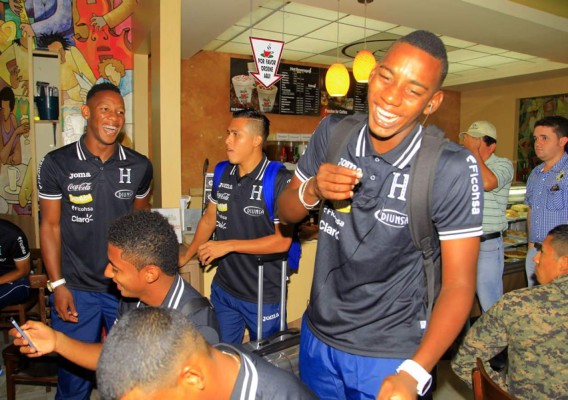 Selección de Honduras ya está en Washington para jugar Copa Uncaf
