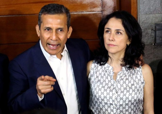 Perú: Fiscalía acusa a Humala y su esposa por lavado de activos