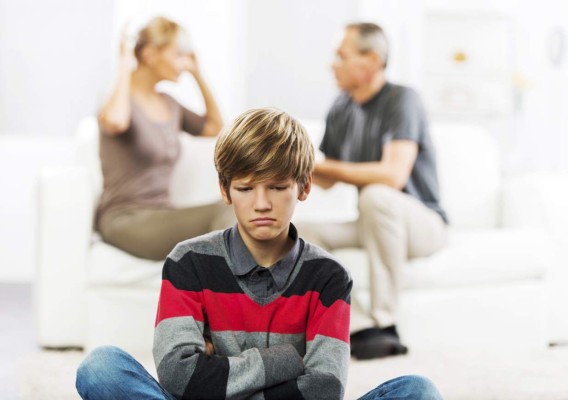 Los problemas entre los padres afectan las relaciones con los hijos