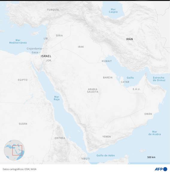 La escalada se produce con el telón de fondo de la guerra entre <b>Israel</b> y Hamás, movimiento apoyado por <b>Irán</b> y en el poder en la Franja de Gaza.