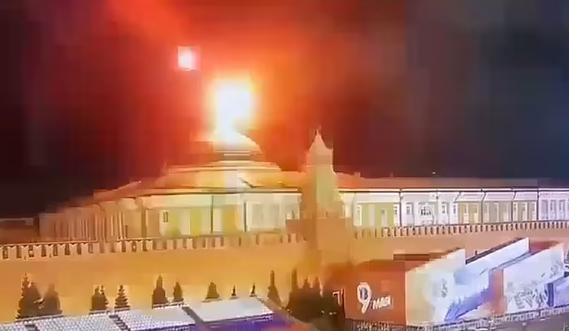 Rusia acusa a Ucrania de atacar con drones el Kremlin e intentar asesinar a Putin