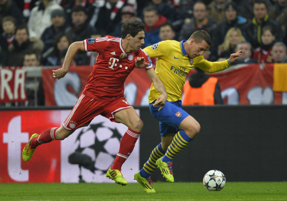 Bayern Múnich avanza a cuartos de Champions y elimina al Arsenal