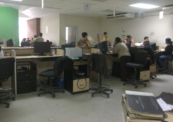 Sin papel el Registro Nacional de las Personas en San Pedro Sula