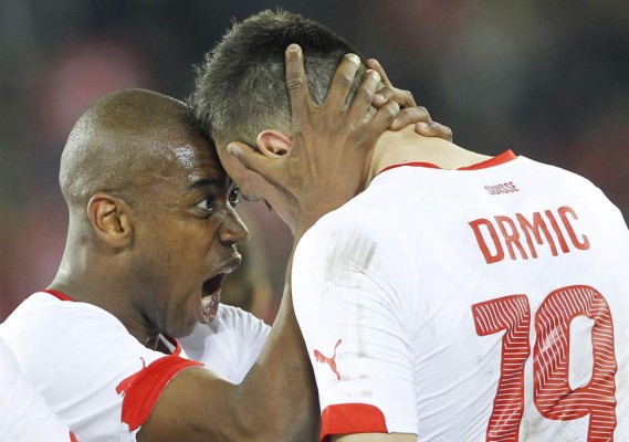 Suiza sufre para derrotar a Jamaica en amistoso