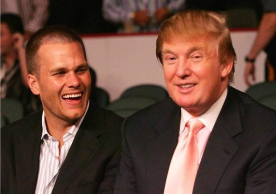 Tom Brady respalda a Donald Trump