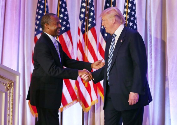 Trump elige a Ben Carson como secretario de Vivienda de EUA