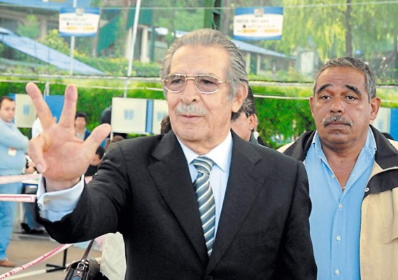 Ex dictador Ríos Montt vuelve al Congreso