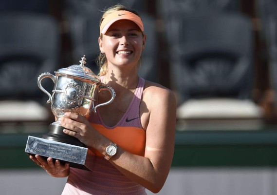Sharapova conquista su segundo Roland Garros