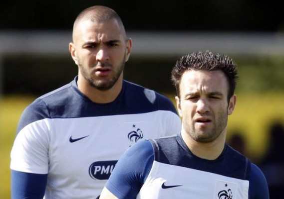 Benzema y Valbuena, bajas en la Selección de Francia