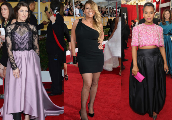 Las mejores y peores vestidas de los SAG 2014
