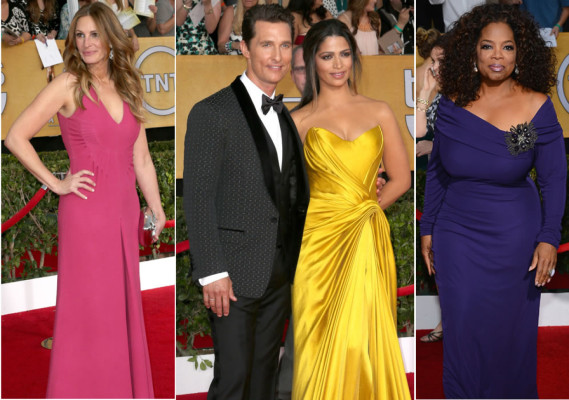 Las mejores y peores vestidas de los SAG 2014