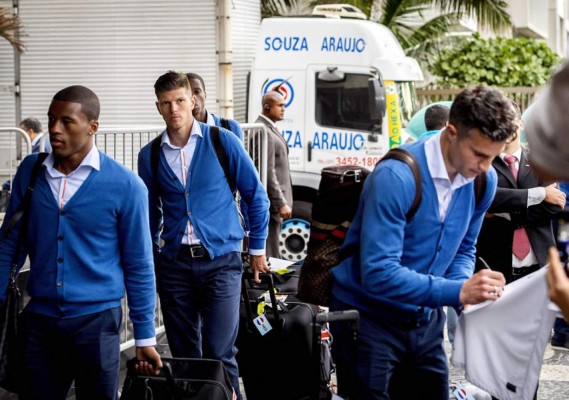 Holanda, Italia y otras selecciones ya están en Brasil