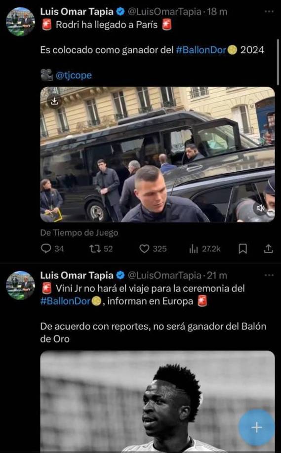 Vinicius no viajó al Balón de Oro: indignación y enfado; señalan al ganador