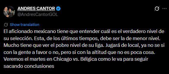 Indignación por lo que pasó en el México vs Portugal; Faitelson reacciona
