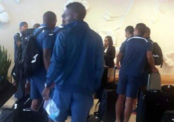 Selección de Honduras ya está en Dallas para jugar la Copa Oro