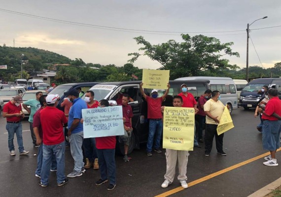 Honduras: Transportistas realizan paro a nivel nacional