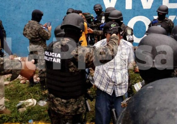 Gobierno comparte video de operación 'Arpía' en penal sampedrano   