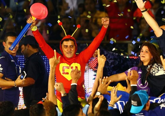 Hasta el Chapulín Colorado celebró el título con el Motagua