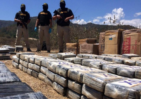 Aumenta el tráfico de cocaína por Centroamérica hacia Europa y EEUU