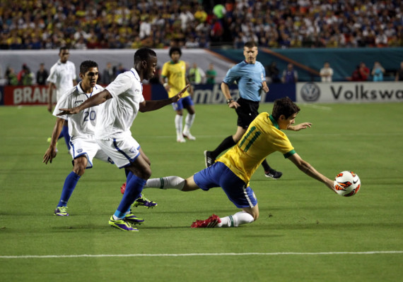 Brasil se vengó y humilló a Honduras con su 'Jogo Bonito'